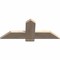 Ekena Millwork Eugene Smooth Timber Gable Bracket, Douglas Fir, 36"W x 15"H x 1 1/2"D x 5 1/2"F, 10/12 Pitch GBW036X15X0206EUG00SDF - alternate 5